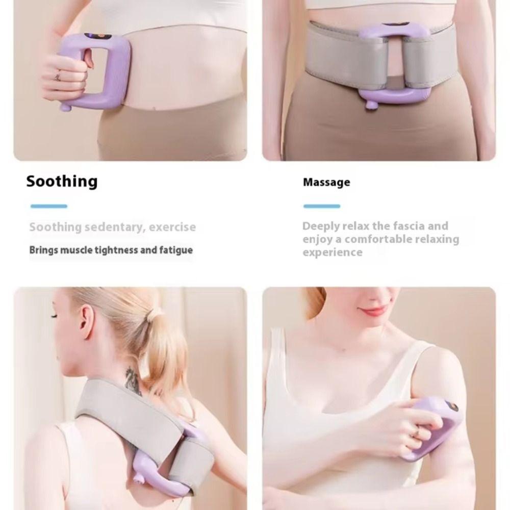 5-Speed Muscle Massager Handheld Fascia Massager Vibration Massage Machine Muscle Relaxation