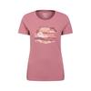 Womens/Ladies Landscape Organic T-Shirt