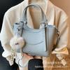 Сумка большой вместимости женская летняя универсальная 2025 новая повседневная сумка-мессенджер корейская версия портативная сумка-тоут для поездок на работу