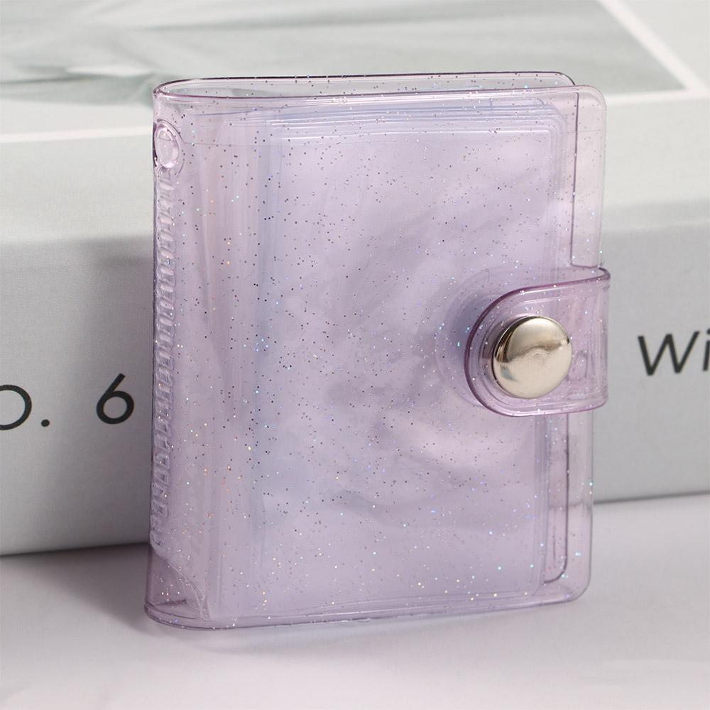 Pockets 1 Inch Card Stock Photo Card Holder Binders Albums Mini Photo Album Photos Holder Keychain