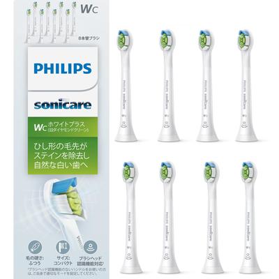 Сменная щетка Sonicare White Plus Compact Mini Genuine WC White (8 шт.) HX6078/67