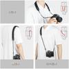 JJC Slim Camera Neck Strap for Sony Fujifilm X Canon EOS PowerShot and Other Cameras with a Thin Significantly Reduces and Prevents Adjustable ZV-E10