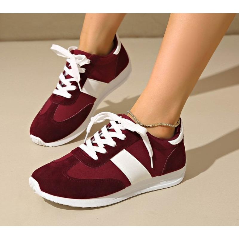 Брендовая женская обувь на шнуровке спереди, женская вулканизированная обувь, модная цветовая гамма, высокое качество, большой размер, женская повседневная обувь