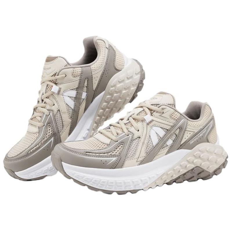 Skechers Мужские кроссовки-папы Taupe с низким верхом, мягкий комфорт, износостойкие 232740-TPBR