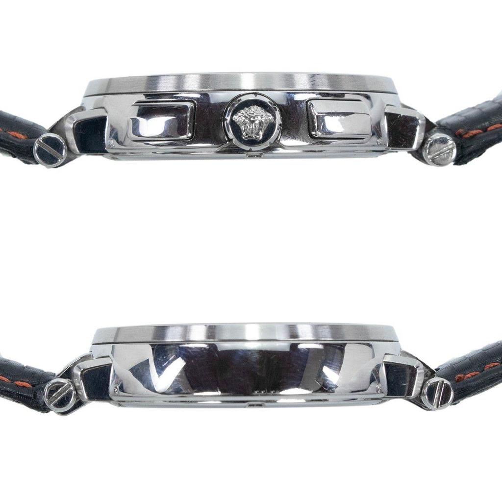 Б/у Часы Versace Мужские Mystic Sports VFG040013 Черный Хронограф Логотип Медузы Марка Бренда Красивые