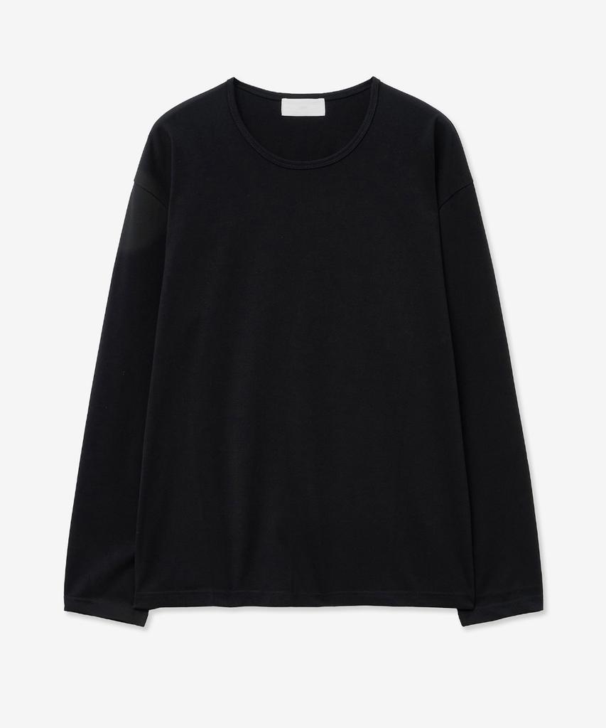 MINAV 2-Pack Pure Cotton U-Neck Long Sleeve T-Shirt