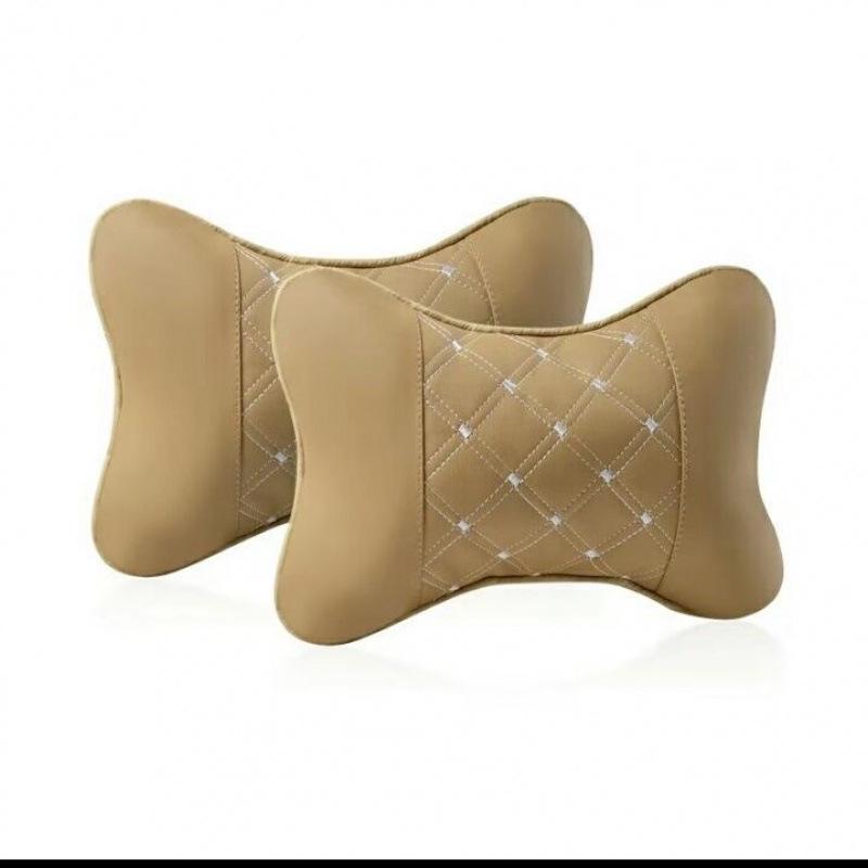 Car Neck and Lumbar Support Pillow Set – Cute Cartoon Design