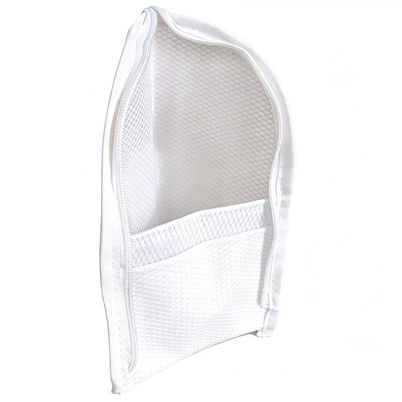 Mesh Toiletry Bag Portable Travel Cosmetic Organizer Shower Storage Pouch for Toothbrush Razor Makeup Supplies