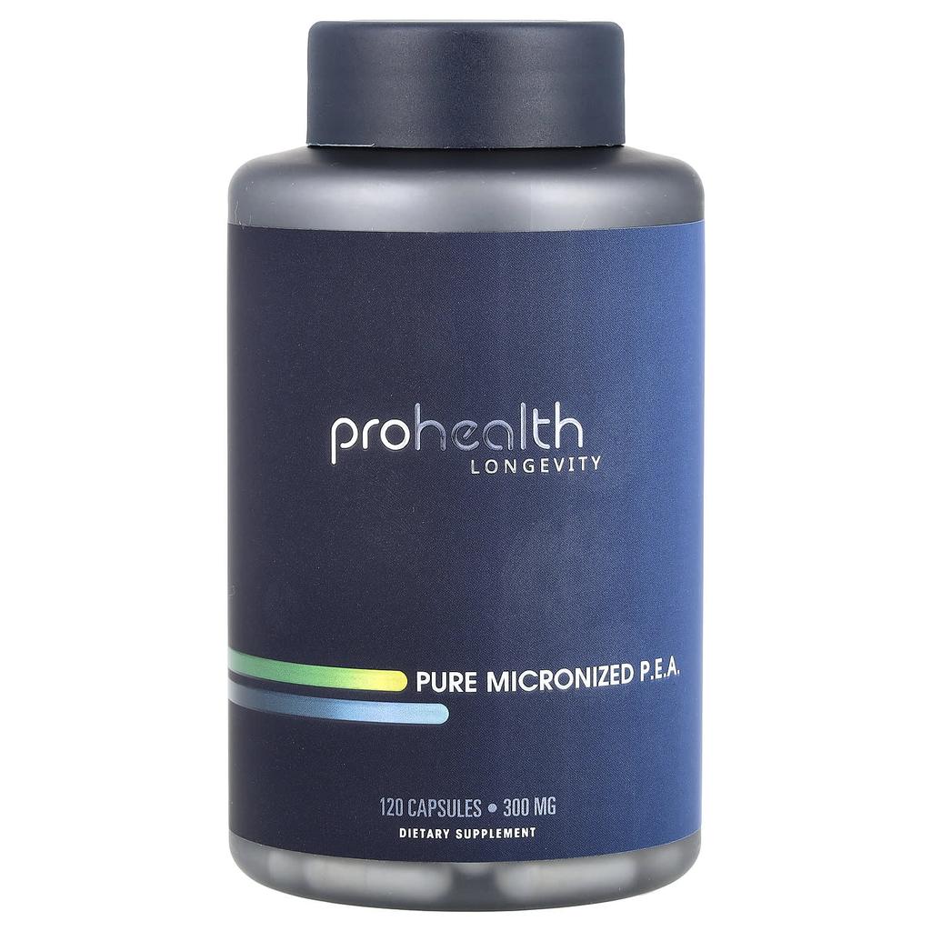 ProHealth Longevity Pure Micronized PEA, 300 Mg, 120 Capsules