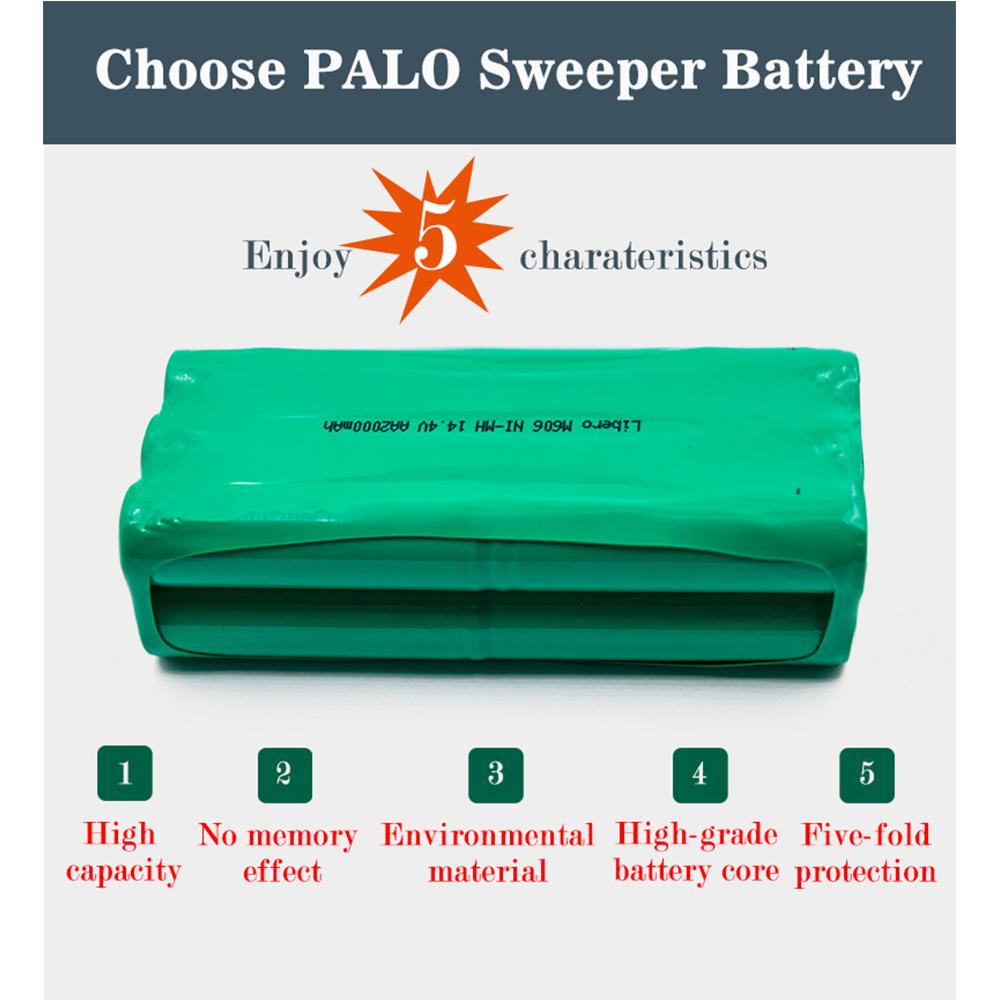 Аккумуляторная батарея 14.4V 2000mah для робота-пылесоса liberoV-M600 / M606 v-botT270 / 271