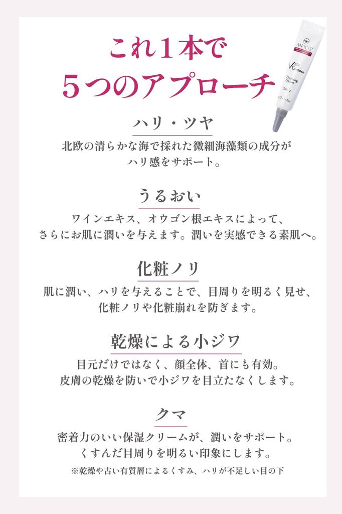 ANACIS Eye for Eye Dark and Eye Korean 7ml Sample Size Cream, Korean, Area, Eyelids, Circles, Pigmentation, Wrinkles, Under-Eye Bags, Care, Cosmetics,