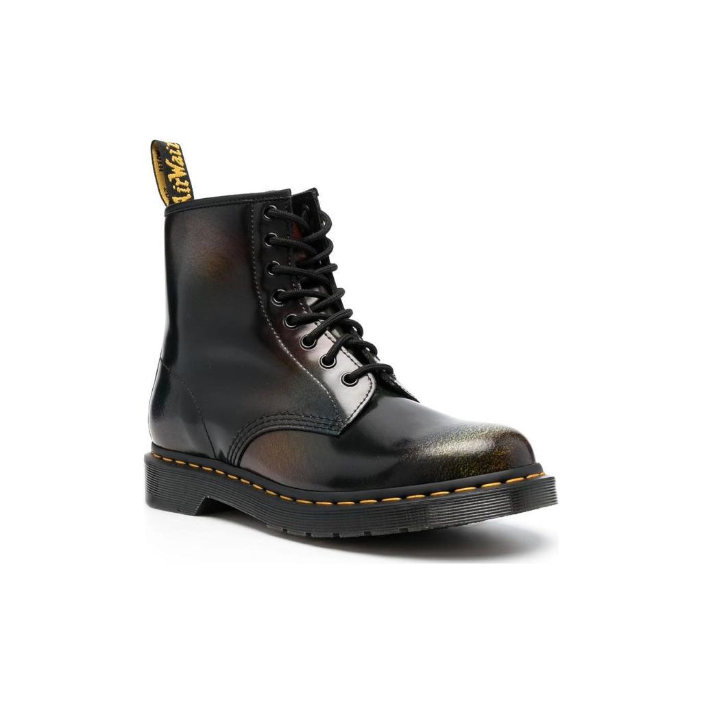 Dr. Martens Leather Comfortable Versatile Short Martin Boots Unisex Boots Black 30634038