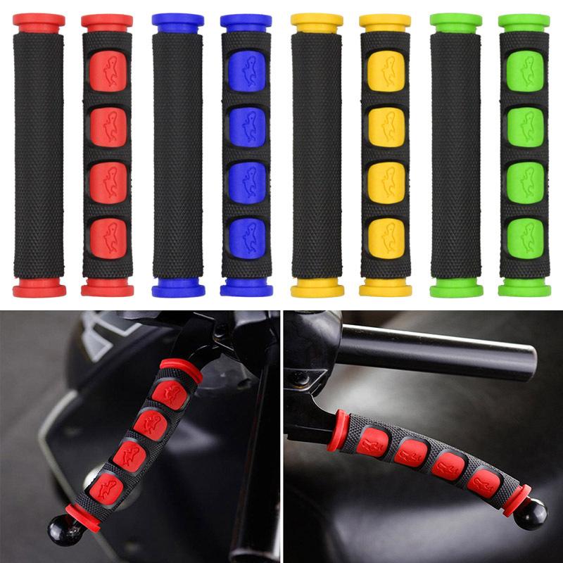 Durable Motorcycle Handle Bars Cover Soft Anti-Slip Brake Handle Silicone Sleeve Motorcycle Bicycle Protection Cover Tools