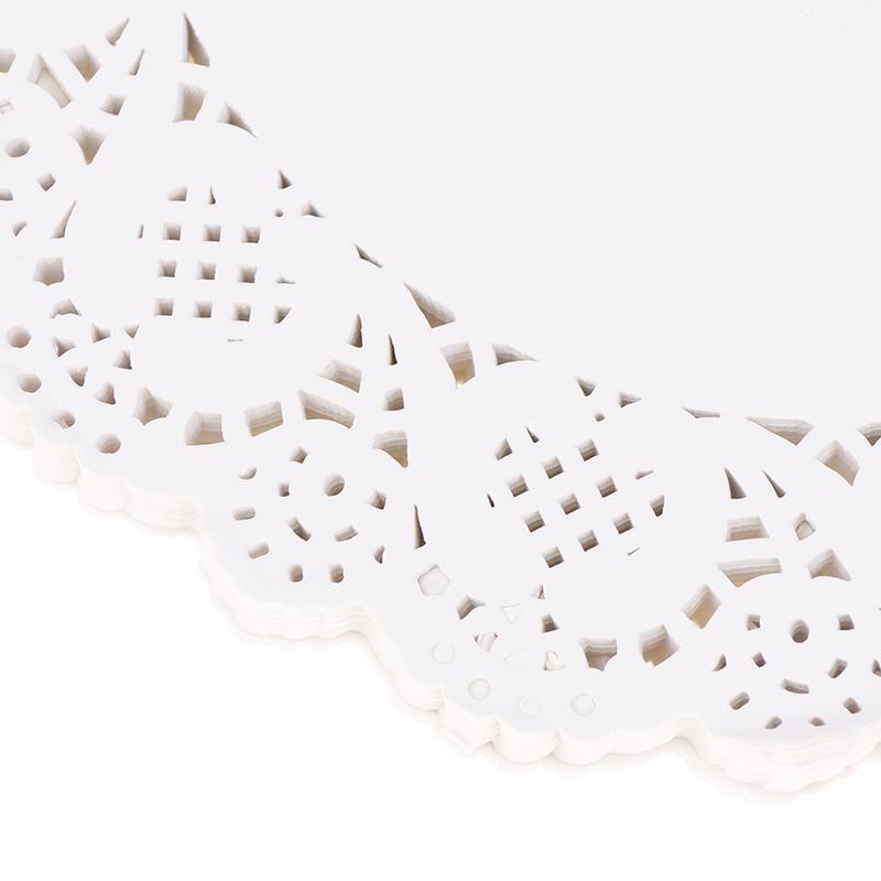 150 шт., круглая бумажная салфетка с кружевными краями, подложка для кексов, жареная еда, десерт, печенье, вечеринка, свадьба, бисквит, торт, посуда, подложка для чашки