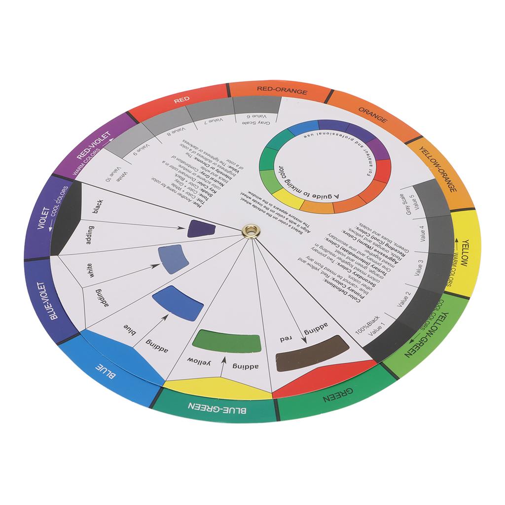 Color Wheel Reversible Blending Effect Simple Operation Fine Workmanship Color Wheel PosterL
