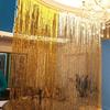 Quality Foil Fringe Curtains Party Decoration 1*2M Women Wedding Backdrop Tinsel Foil Curtain Gold for Birthday Party