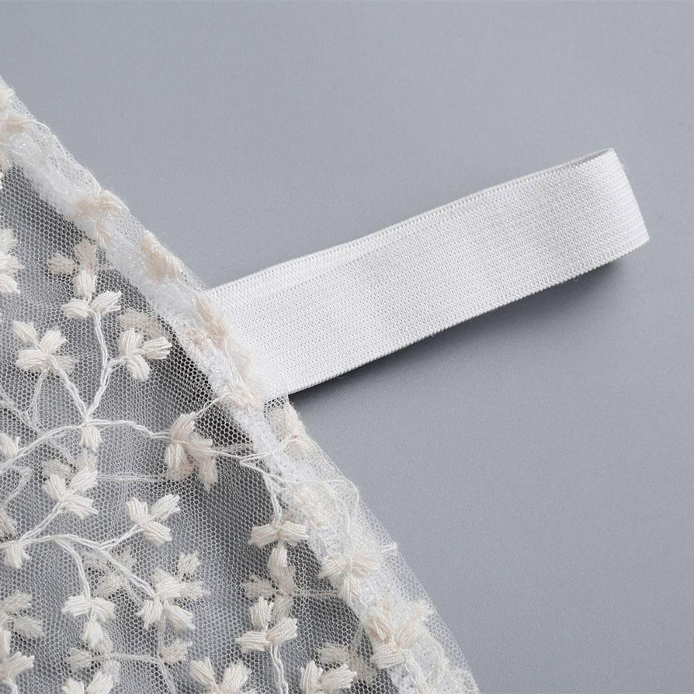 Cute Petal Fake Collar Lace Detachable Lapel False Blouse Black False Collar Sweater