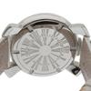 Gaga Milano Manuale 40 Watches 5020 black blackDial Stainless Steel/Embossed Leather Quartz Analog display mens Used