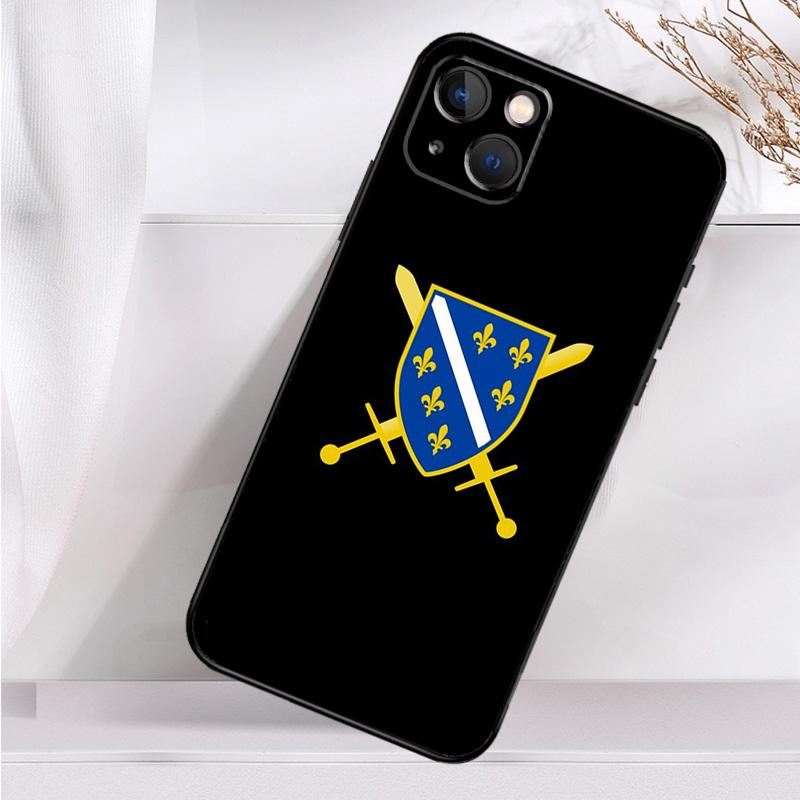 Чехол для телефона с флагом Боснии для iPhone 16 15 14 12 11 13 Pro Max 7 8 Plus X XR XS Max 13 12 Mini