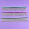 22cm Metal Pet Comb Cat Dog Hair Grooming Stainless Steel Comb Removes Loose Hair Tangles Professional Dog Grooming Supplies