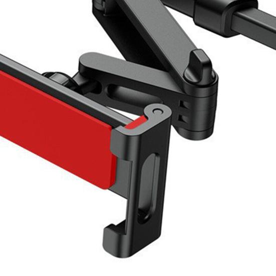 Крепление на подголовник заднего сиденья, прочный держатель для планшета и телефона с металлическим замком и силиконовыми ручками, выдвижной автомобильный аксессуар для семейных путешествий