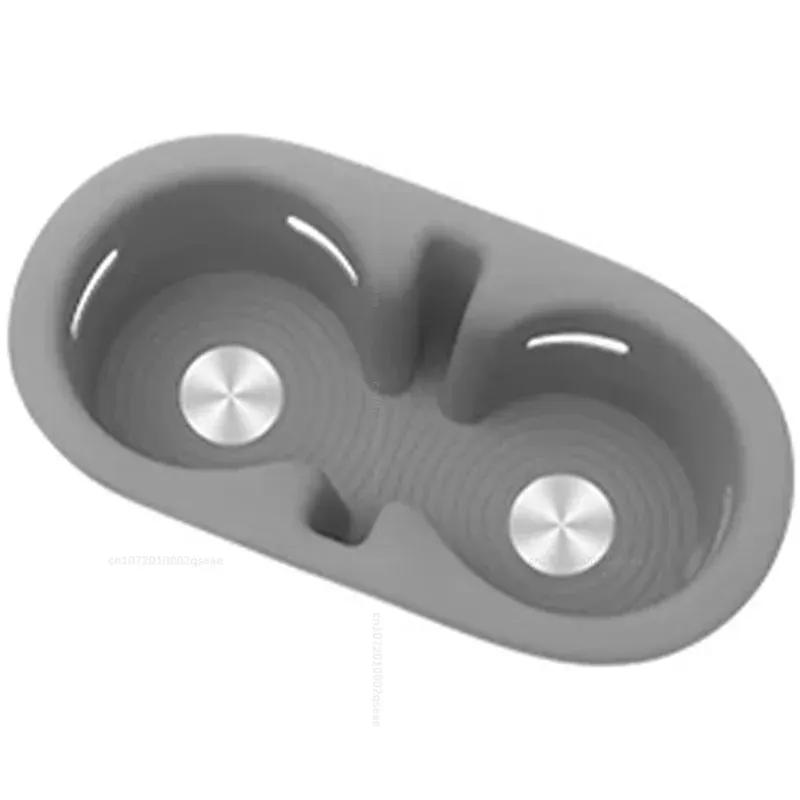 For MG MGS6 EV 2026 rear water cup panel silicone pad protective pad automotive interior decoration product modification parts