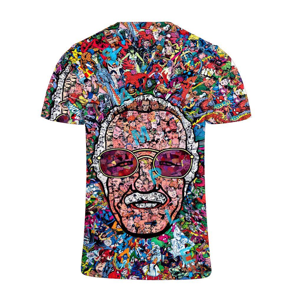 Качественная футболка Stan Lee Marvel Superhero для мужчин с изображением Человека-паука