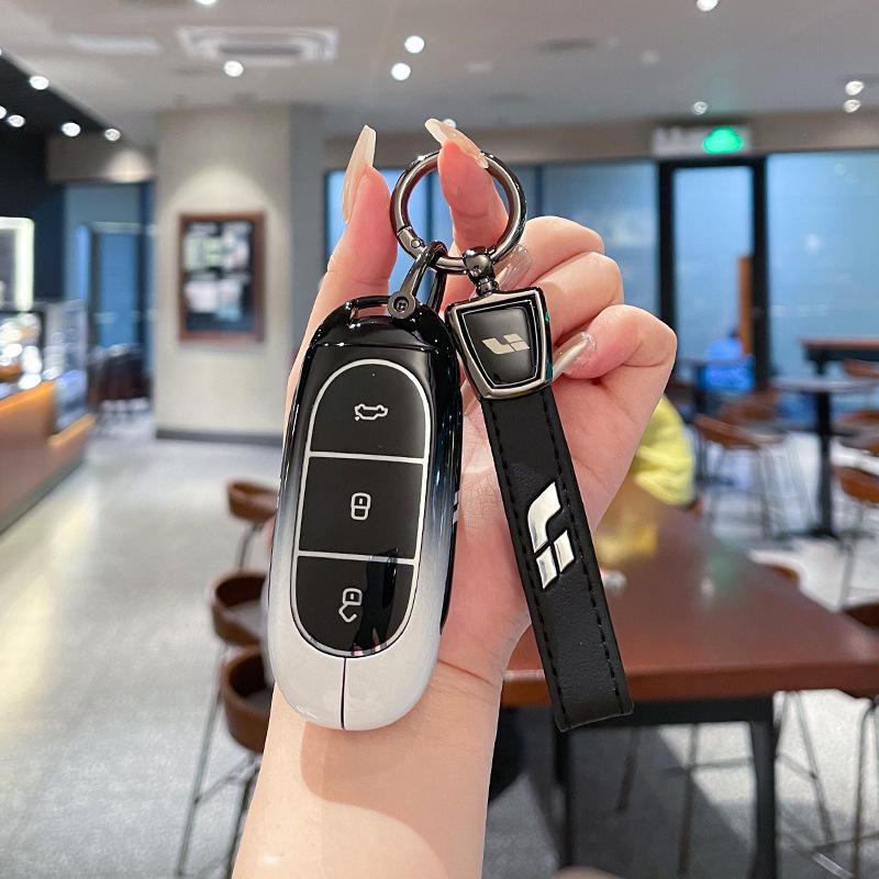 Универсальный Идеальный Чехол для Ключа L9 для Автомобилей L8/L7/L6 2024-2026 годов - Защитный Чехол с Пряжкой