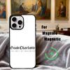 Поп-рок g-Хорошая Шарлотта Чехол для телефона для iPhone17,16,15,14,13,12,11 Plus,Pro Max Магнитный Для Magsafe Беспроводная зарядка