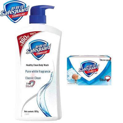 Набор: Гель для душа и мыло Safeguard Pure White с ароматом