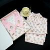 Женские пижамные комплекты Tulip Floral Пижама из сатина Пижамы с длинным рукавом Домашняя одежда