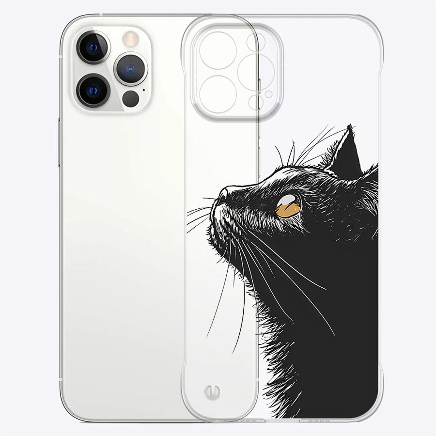 Чехол для телефона «Кошка с хлебом» для Apple iPhone 15 16 Pro Max 13 14 Plus 12 11 Pro plus Матовый