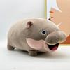 Moo Deng Plush Thai Kaoqiu Dwarf Hippo Dwarf Hippo Plush Doll Bouncing Pig