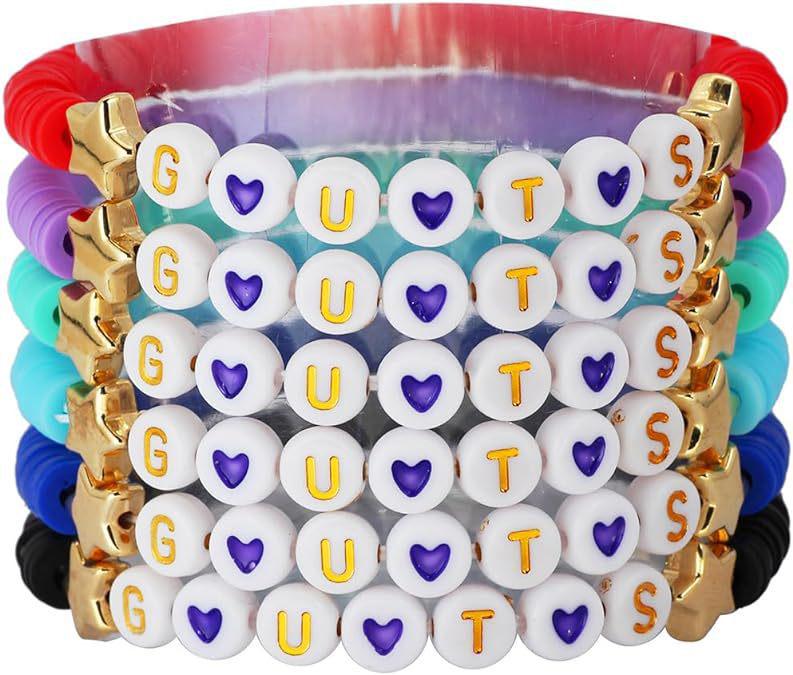 Набор браслетов Оливия Родриго из фиолетовой глины