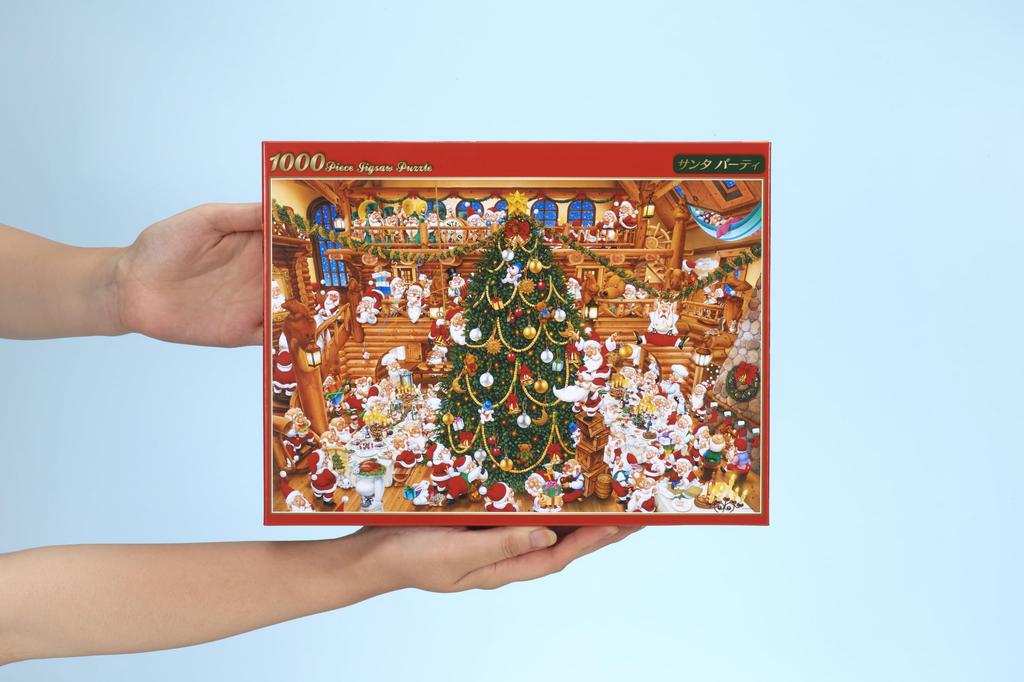 Beverly (BEVERLY) [Made in Japan] Beverly 1000-Piece Jigsaw Puzzle Santa Party (49 x 72 cm) 1000-044