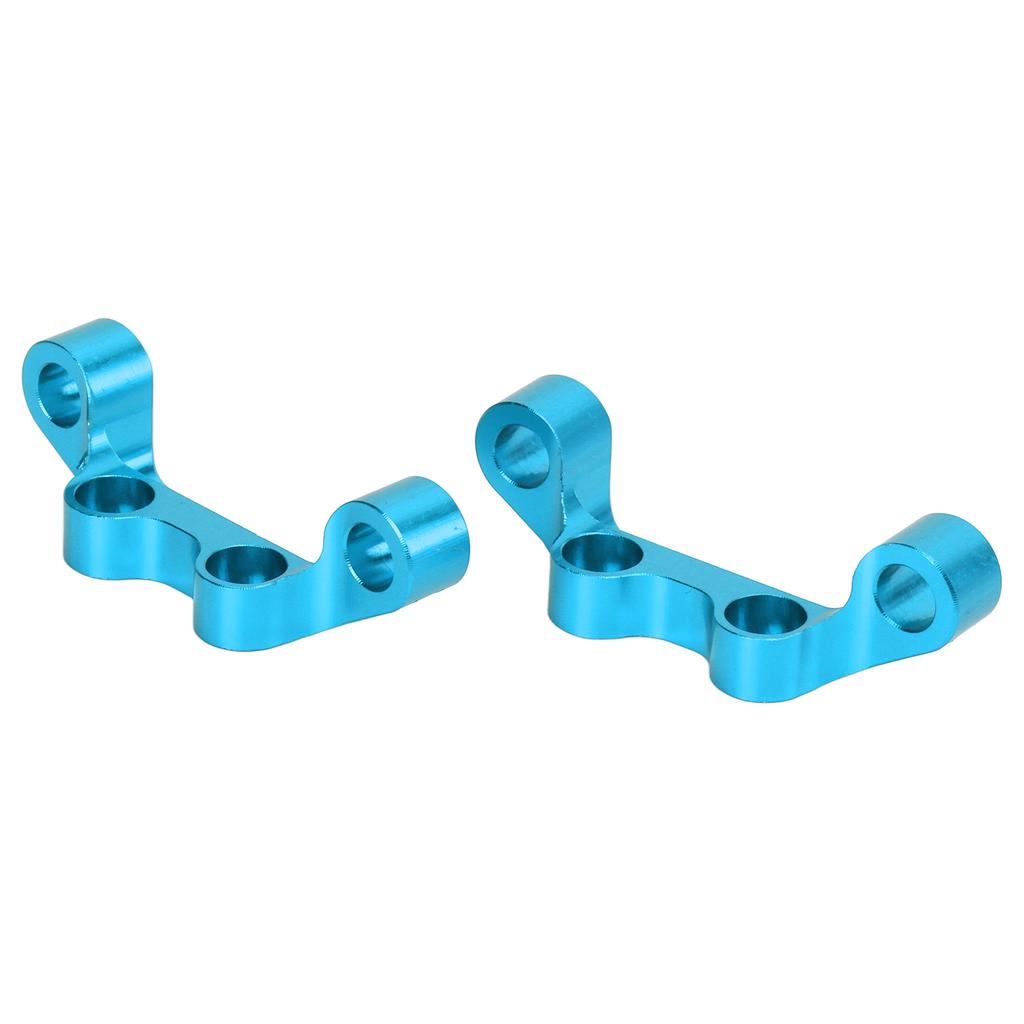 2Pcs RC Metal Upper Suspension Arm Mount for Tamiya TT02 1/10 RC Car Upgrade PartsBlue