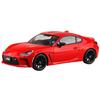 Aoshima Bunka Kyozai 1/32 Scale Rakupla Snap Kit No.10-SR Toyota GR86 2021 Spark Red Pre-Colored Plastic Model Kit (Automobile)