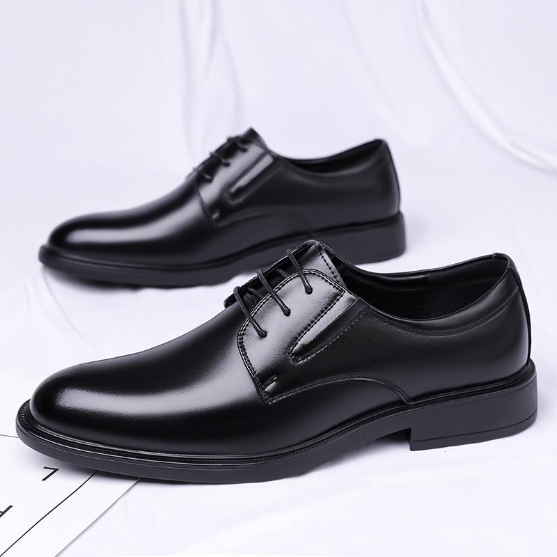 Высококачественные официальные кожаные мужские туфли, дышащая мужская повседневная обувь, итальянские люксовые брендовые нескользящие мужские туфли для вождения на шнуровке