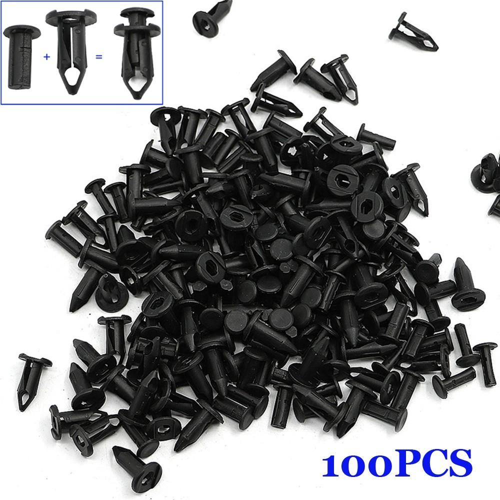 100Pcs Fender Rivets Fit for ATV UTV Maverick/ Commander/ Outlander