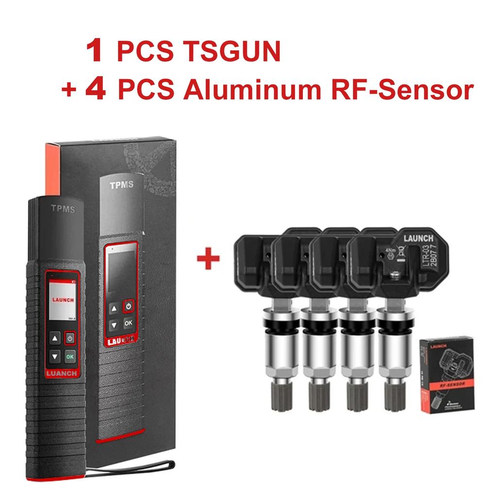 Launch X431 TSGUN TPMS 315/433 МГц 2-в-1 RF-сенсор X-431 TSGUN Детектор датчика давления в шинах автомобиля Инструмент для программирования и диагностики