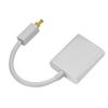 Dual Port Toslink Digital Optical O Splitter Adapter O Cable 1 In 2 Out White