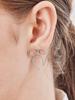 Geigerjewelry Прекрасные серьги-ленты Gisvee143 (Булавка из серебра 925 пробы)