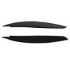 2 Pcs Headlight Eyebrow Front Left Right Light Eyelid Trim Cover for 1 Series E81 E82 E87 E88 2006 To 2013