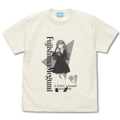 Футболка для девочек 2D Cospa Hasunosora Academy School Idol Club Fujishima Megumi VANILLA WHITE размер M [Официальная]