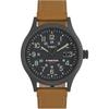 Мужские часы Timex Expedition Scout 40 мм Коричнево-серый Оружейная сталь Нержавеющая сталь