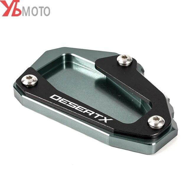 Боковая стойка мотоцикла с ЧПУ, удлинитель, подставка, увеличенная накладка для Ducati SCRAMBLER 1100 Sport Icon Dark DesertX Desert X 2022 2023