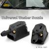 2Pcs/Pack Universal Car Windscreen Washer Wiper Blade Water Spray Jets Nozzles Mounted Onto 8mm 9mm Arm Adjusted