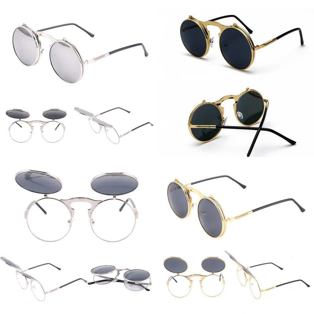 Винтажные готические стимпанк очки с премиальной оправой из сплава и линзами из АС