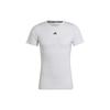 Techfit Training Tee White Men Streetwear HK2335