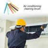 Набор для чистки гребней для ребер кондиционера Щетка для чистки змеевика HVAC Различные гребни для ребер Инструмент для выпрямления ребер конденсатора